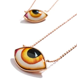 Ambre Escapulario necklace