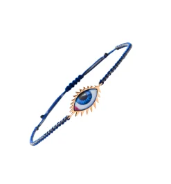 Apollo 13 Petit Bleu macrame bracelet