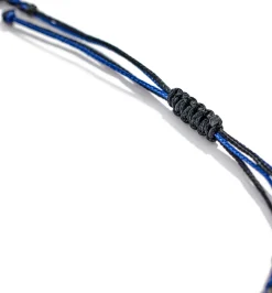 Apollo 13 Petit Bleu macrame bracelet Pour Homme
