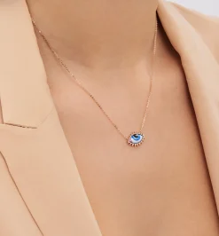 Apollo 13 Petit Bleu necklace