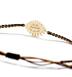 Apollo 13 Petit Jaune macrame bracelet