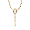 Aurora diamond necklace