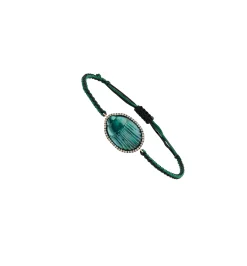 Big Gola macrame diamond men's bracelet