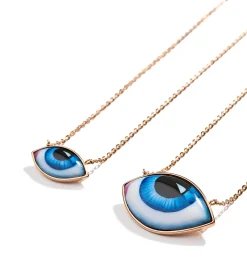 Bleu Escapulario necklace