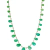 Chrysoprase necklace
