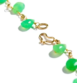 Chrysoprase necklace