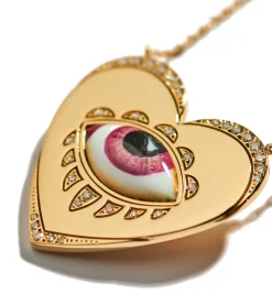 Escapulario coeur diamond necklace lito♡racil