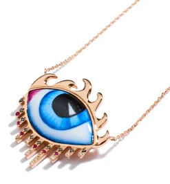 From L.A. to N.Y. Grand Bleu diamond necklace
