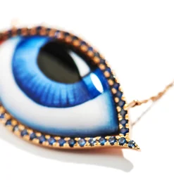 Grand Bleu diamond and sapphire necklace