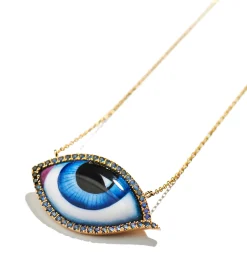 Grand Bleu diamond and sapphire necklace