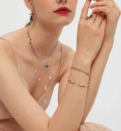 Grand Bleu diamond and sapphire necklace