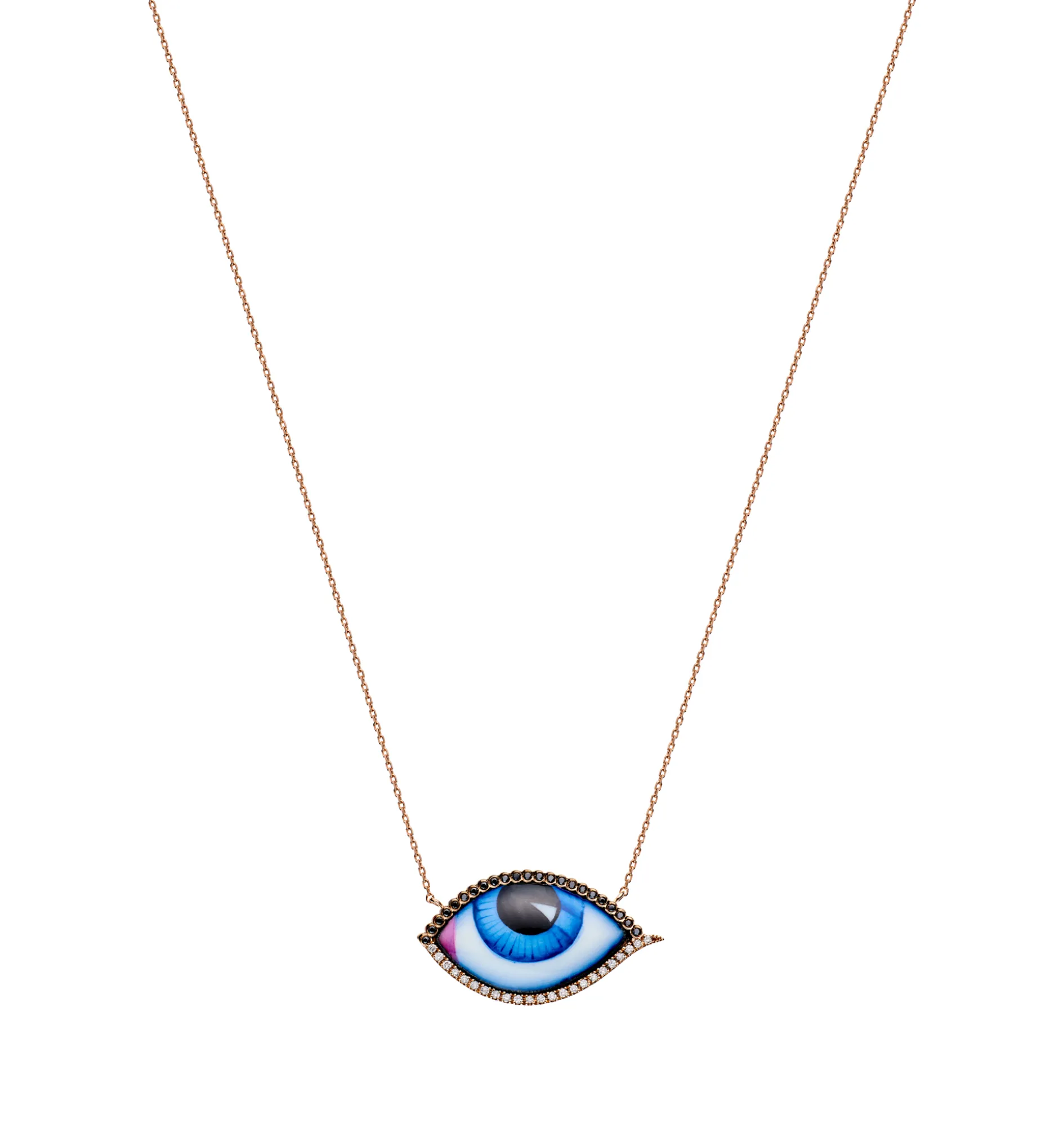Grand Bleu diamond necklace