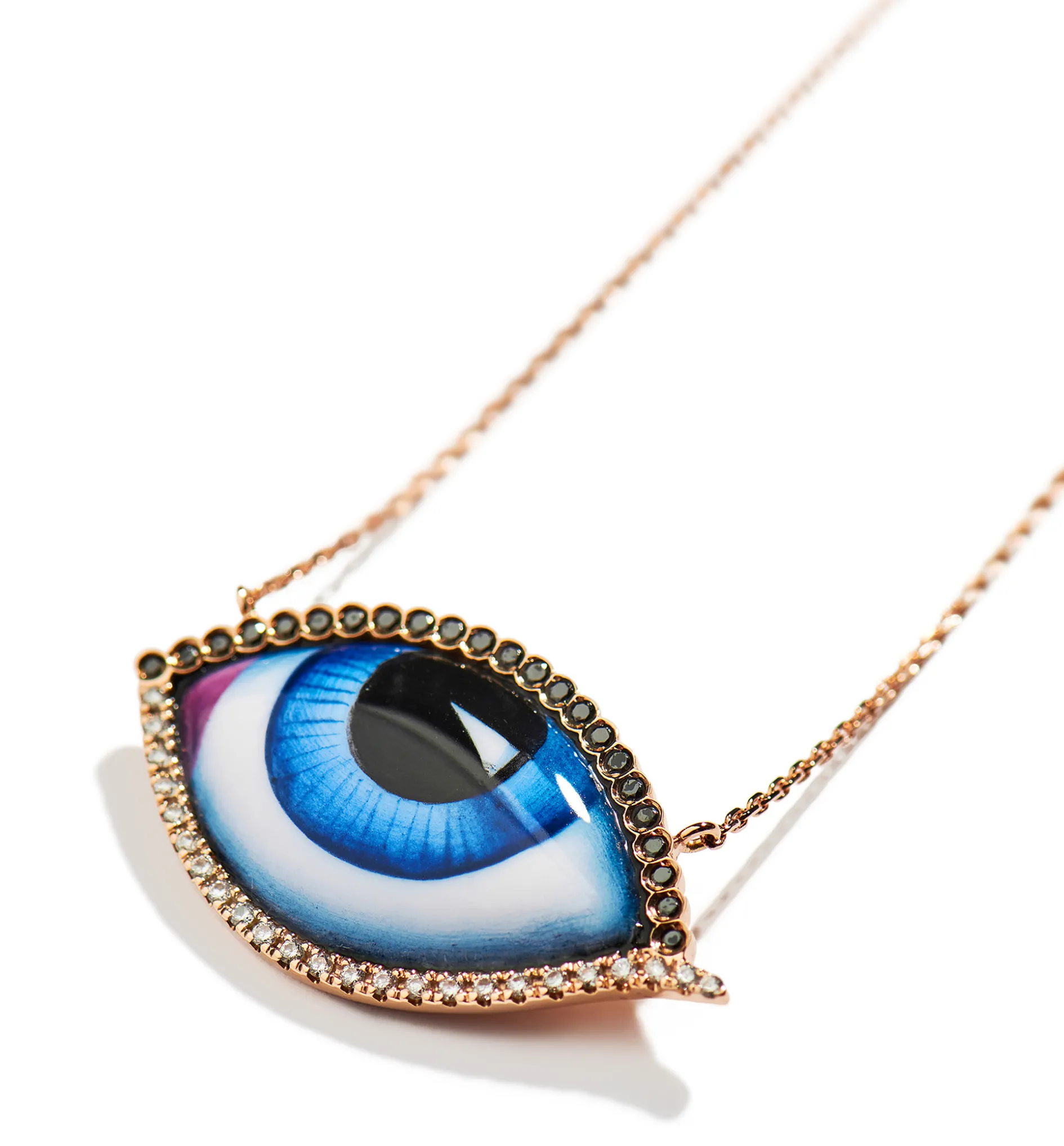 Grand Bleu diamond necklace
