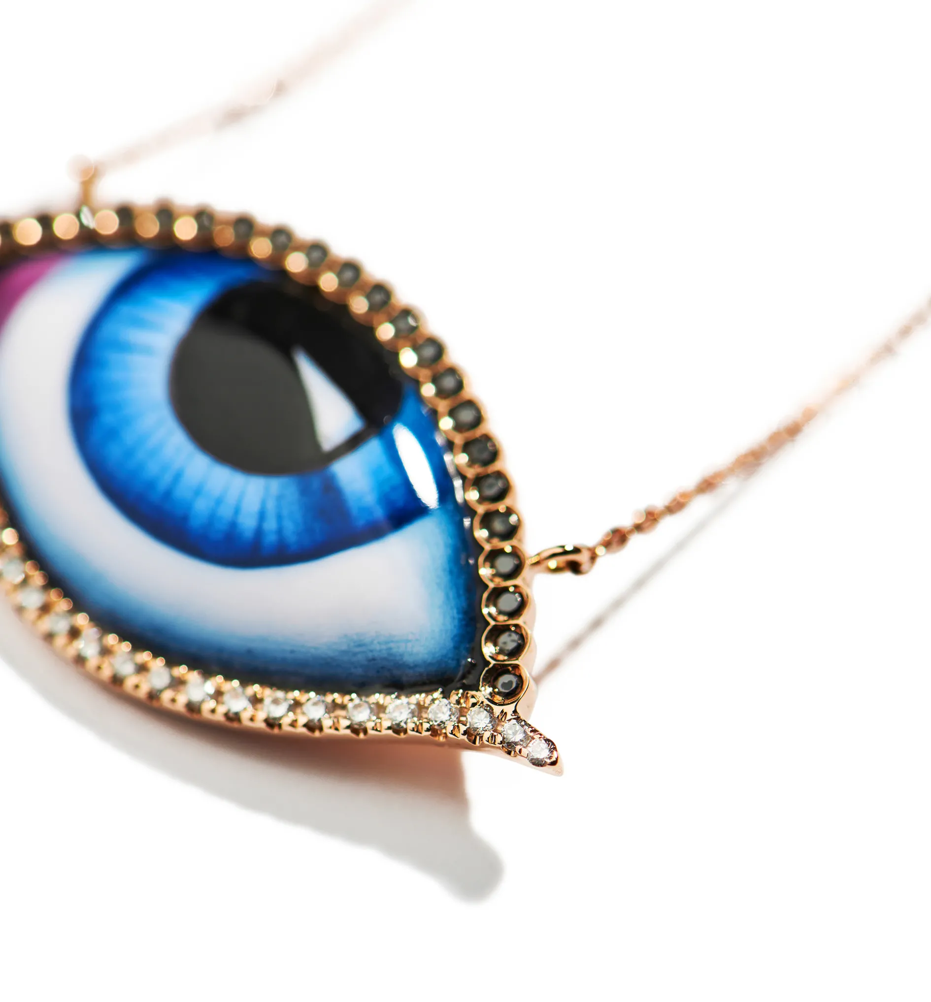 Grand Bleu diamond necklace