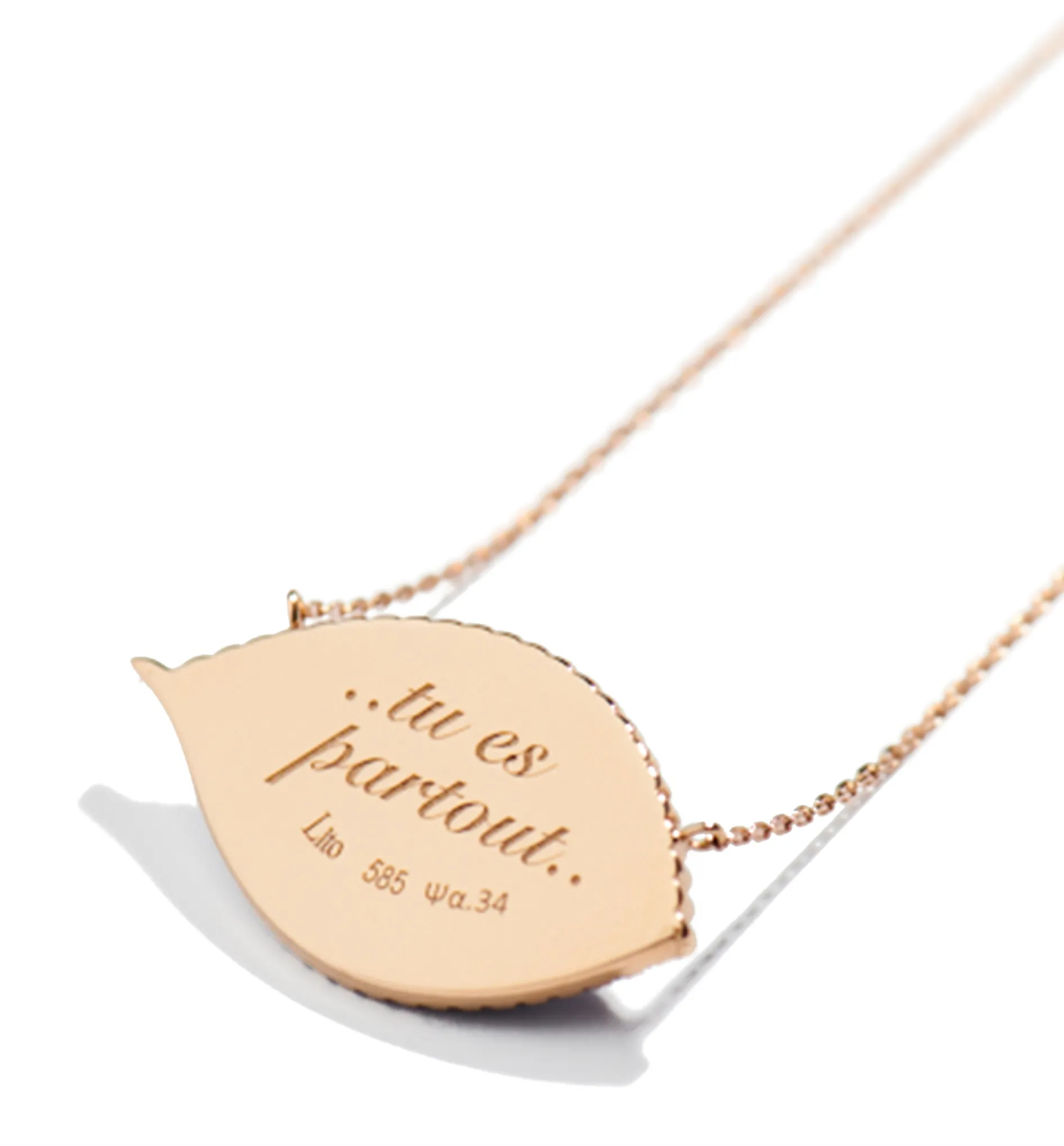 Grand Bleu diamond necklace