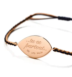 Grand Mauve macrame bracelet