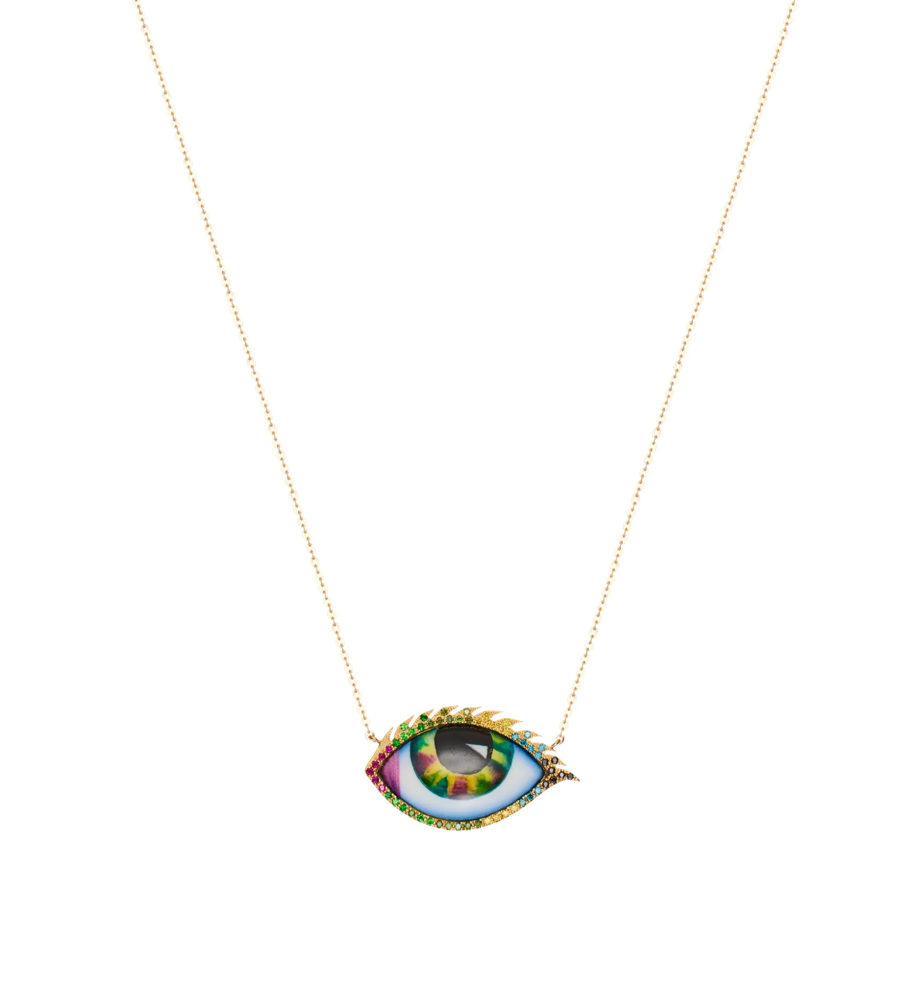 Grand Psychedelic diamond necklace Pour Homme