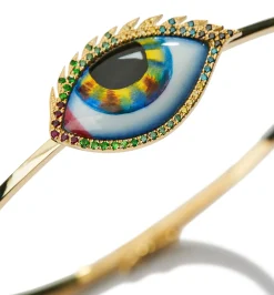 Grand Psychedelic diamond bangle