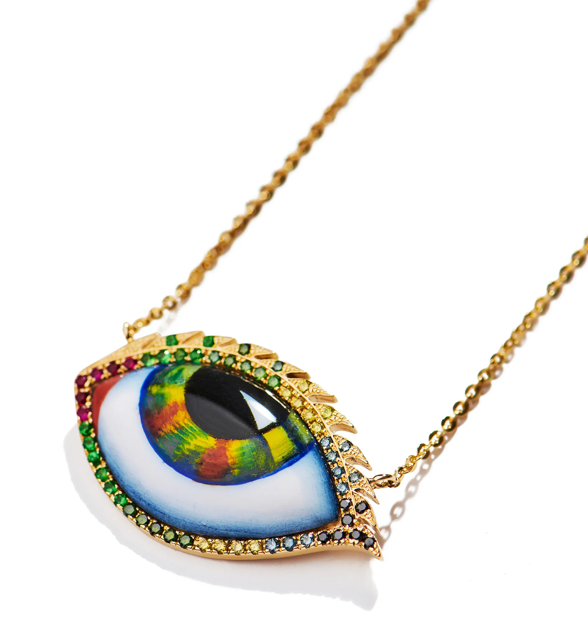 Grand Psychedelic diamond necklace Pour Homme