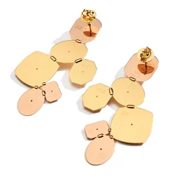 Hexagon and Octagon earrings