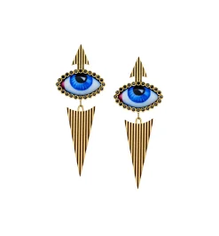 Isida Petit Bleu diamond earrings