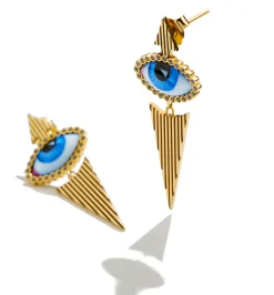 Isida Petit Bleu diamond earrings