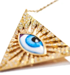 Isida Petit Bleu diamond necklace Pour Homme