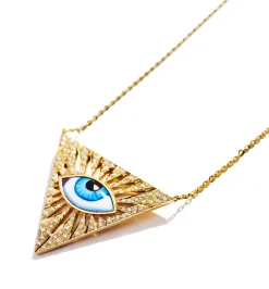 Isida Petit Bleu diamond necklace