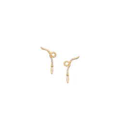 Medusa diamond earrings