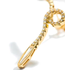Medusa diamond earrings