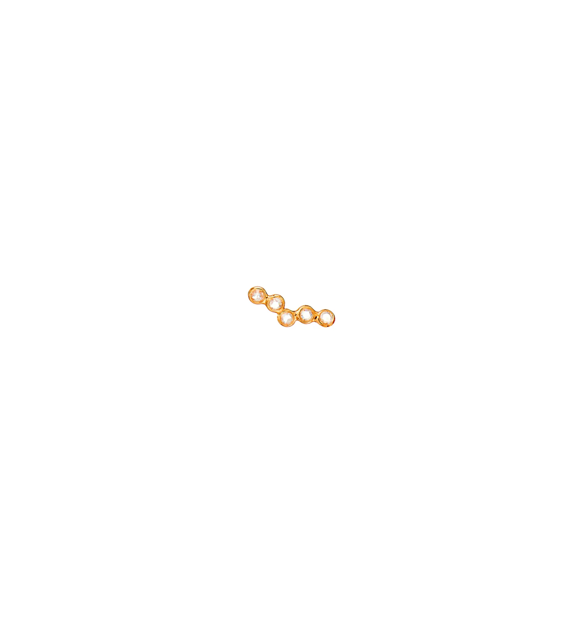 Mini cardio right earring