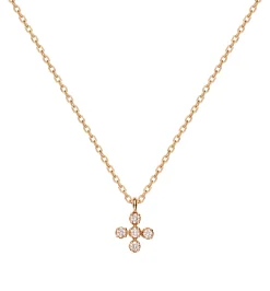 Mini Diamond Cross necklace