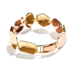 Multi shaped diamond bracelet