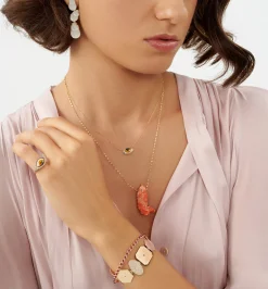 Multi shaped diamond bracelet