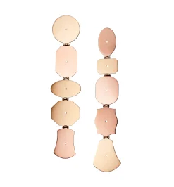 Multi shaped earrings