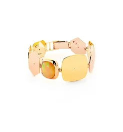 Multi shaped opal bracelet