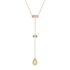 Necklace with semi precious stones