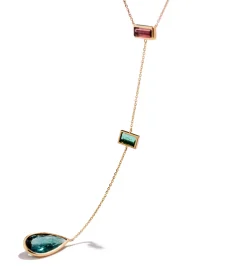 Necklace with Semi Precious Stones