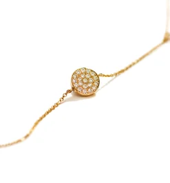Octagon diamond necklace