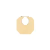 Octagon earring