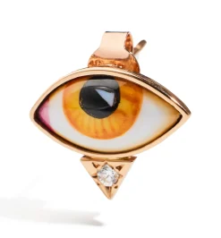 Petit Ambre diamond earring