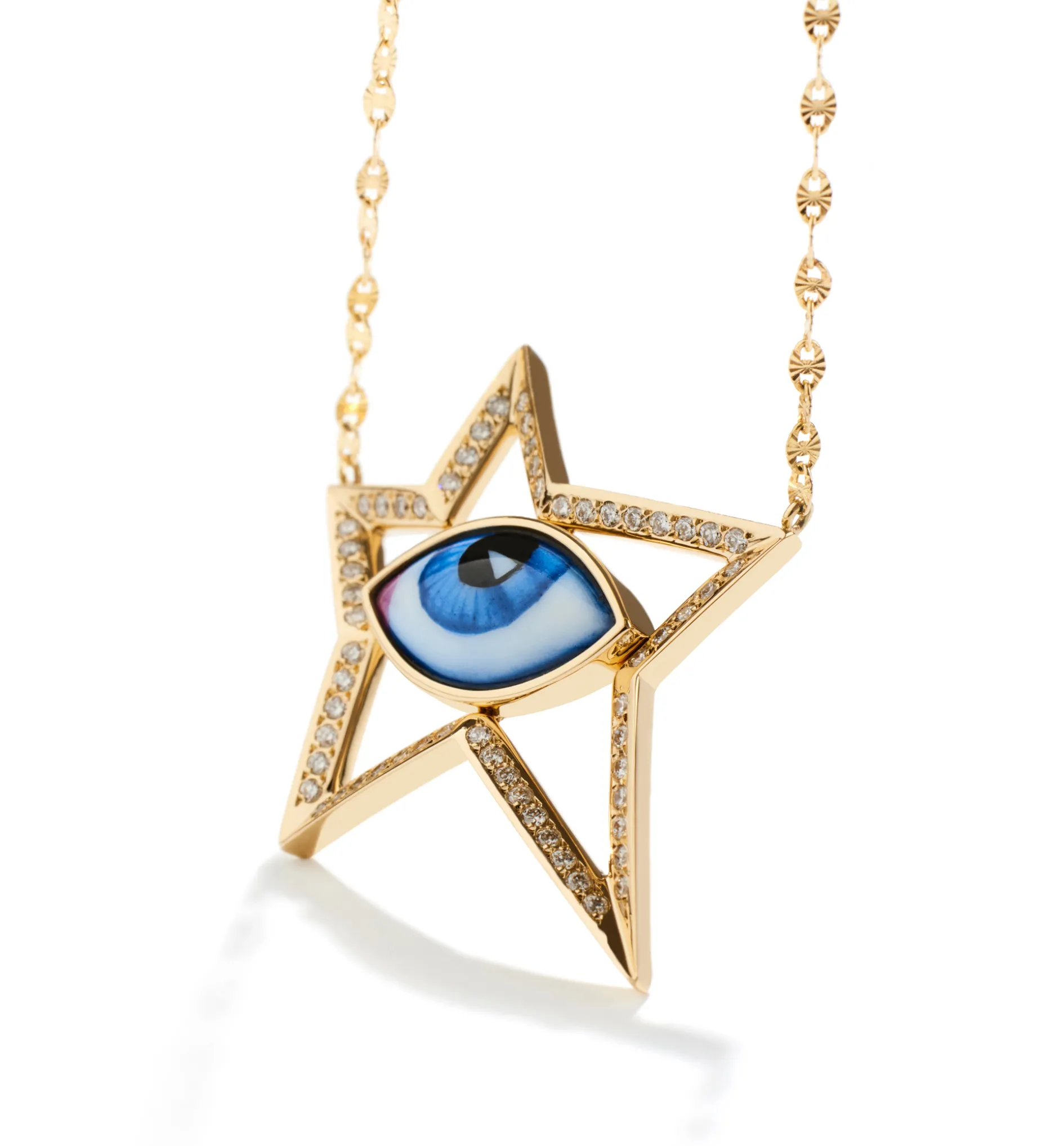Petit Bleu #BeAStar diamond necklace