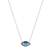 Petit Bleu diamond and ruby necklace Pour Homme