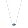 Petit Bleu diamond and sapphire necklace