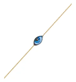 Petit Bleu diamond and sapphire bracelet