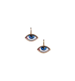 Petit Bleu diamond earrings