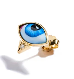 Petit Bleu diamond earring