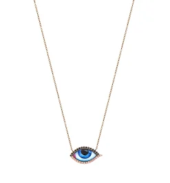 Petit Bleu diamond necklace