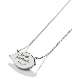 Petit Bleu diamond necklace