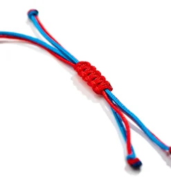 Petit Blue macrame bracelet Pour Homme